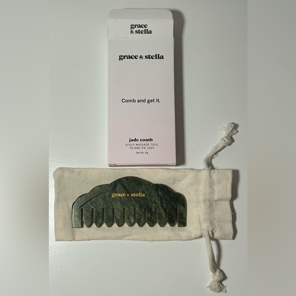 Grace & Stella Jade Hair Comb